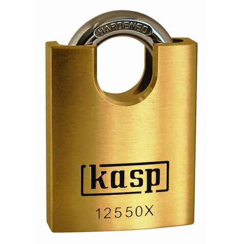 Brass Padlock Closed Shackle   125 Series (093261)